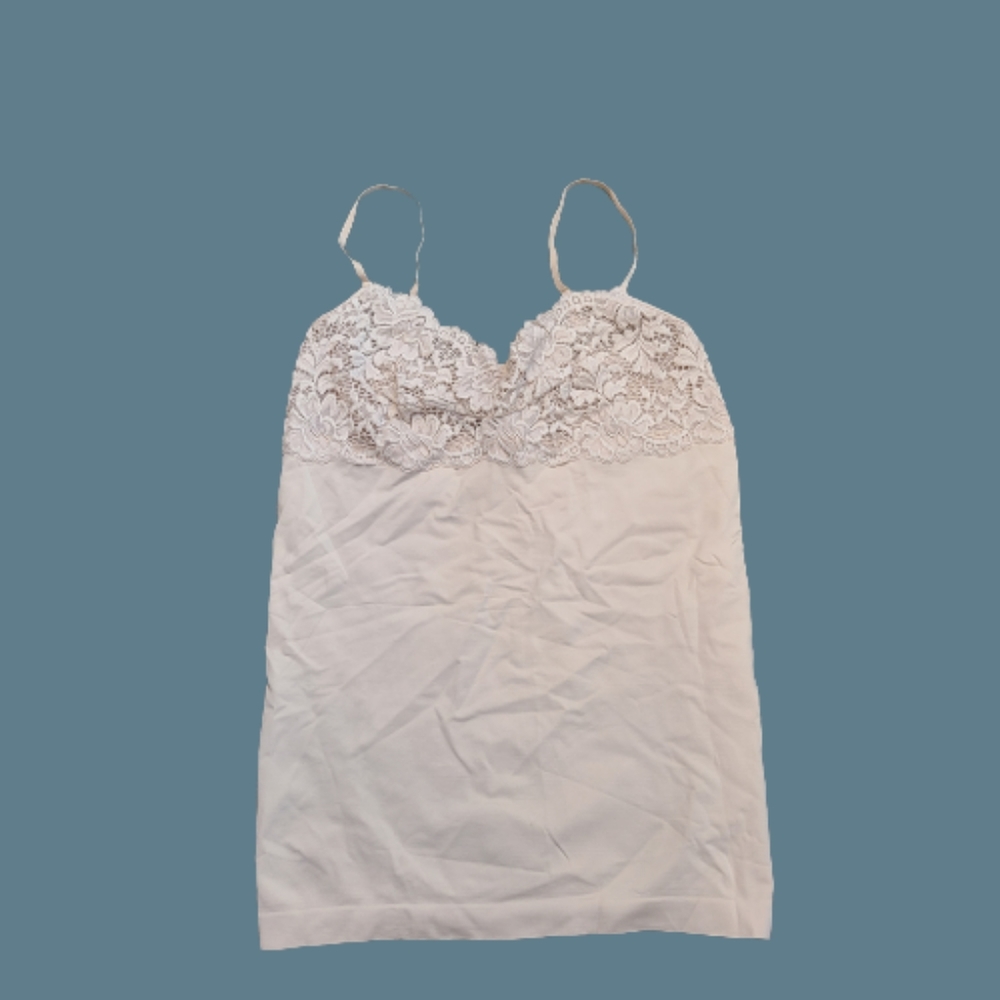 Banana Republic Cami Tank V Neck Lace